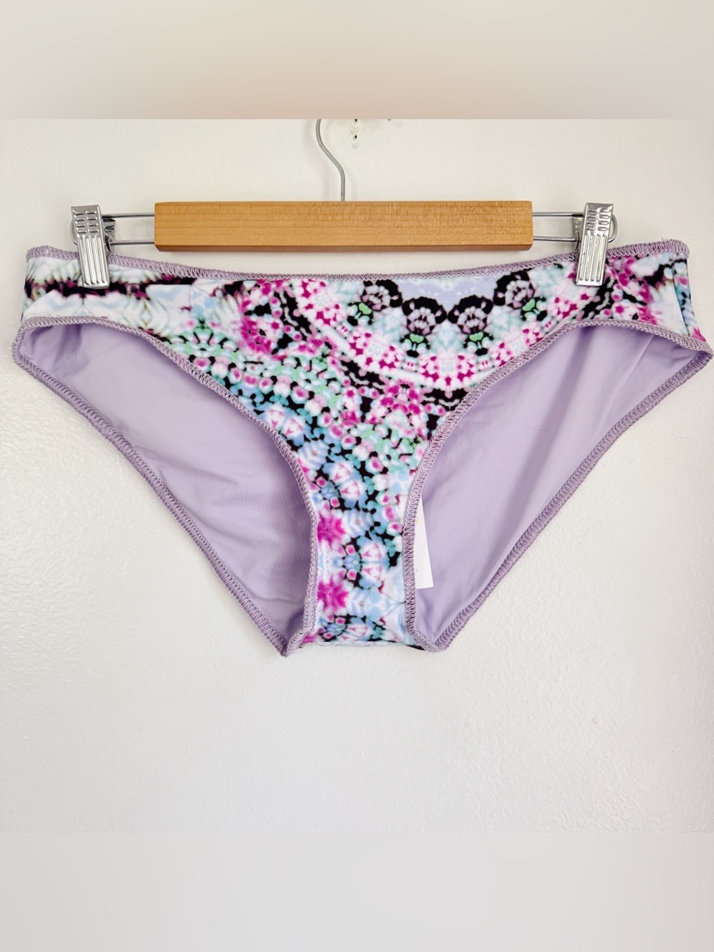 BECCA Tie Dye Symmetrical Bikini Bottoms NWT